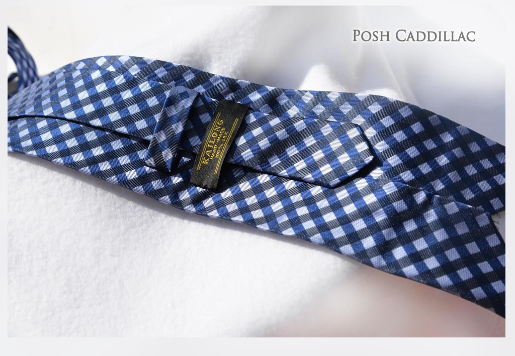 Checkered-Blue-jacquard-silk-handmade-Tie-web-txt-below