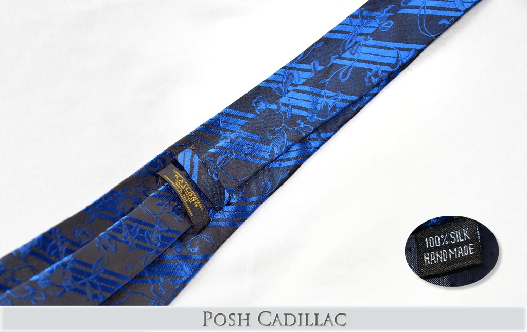 Black-and-blue-Tie-Handmade-Jacqurd-Silk-Tie-txt-web