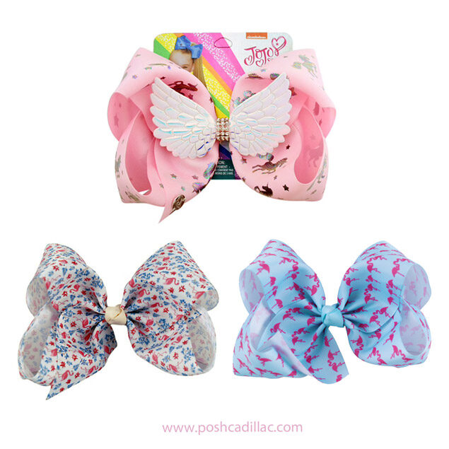 White & Pink Flamingo Print Scrunchie Hair Tie Hair Accessories Bobble Summer Gift